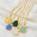 Jade Stone Buddha Pendant Necklace