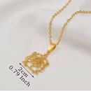 Morocco Emblem Coat of arms Pendant Necklace