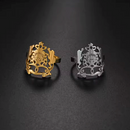 Morocco Emblem Coat of arms Ring