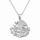 Coat of Arms of Mexico Pendant Necklace