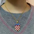 Croatia coat of arms Pendant necklace