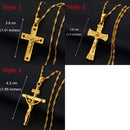 Christian Cross Pendant Necklace