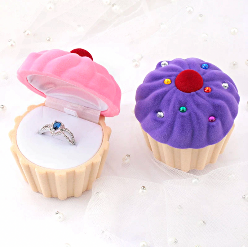 Cupcake Jewelry Gift Box
