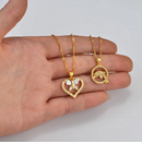 Butterfly Dophin Pendant Necklace