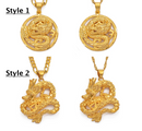 Dragon Auspicious Pendant Necklace