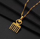 Duafe Adinkra Symbol Pendant Necklace