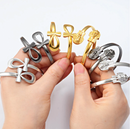 Ankh Cross Egyptian Pharaoh Cuff Bracelet