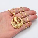 Queen Nefertiti / Ankh Cross /  Fab Egyptian Necklace