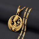 Queen Nefertiti / Ankh Cross /  Fab Egyptian Necklace