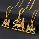 Ethiopia Lion of Judah Pendant Necklace