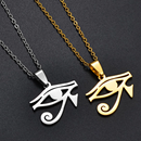 Egyptian Eye of Horus Pendant Necklace