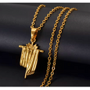 Mandaean Sabians Cross Symbol Pendant Necklace