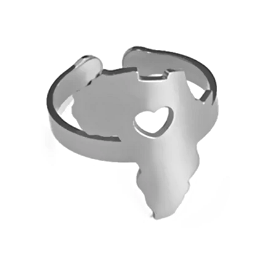 Africa Map Rings