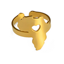 Africa Map Rings