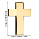 Christian Cross Lapel Pin
