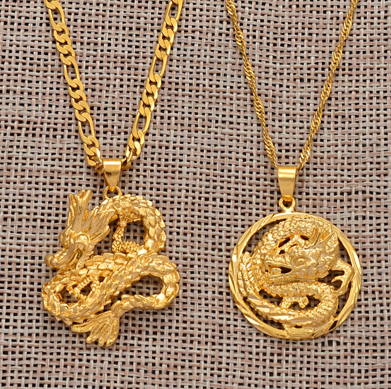 Dragon Auspicious pendant necklace