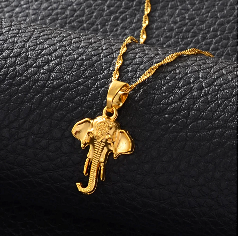 Elephant Mini Pendant Necklace