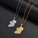 Ireland Map Pendant Necklace