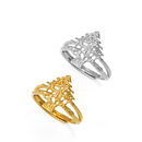 Lebanon Cedar Tree Emblem Coat of Arms Ring