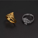 Lebanon Cedar Tree Emblem Coat of Arms Ring