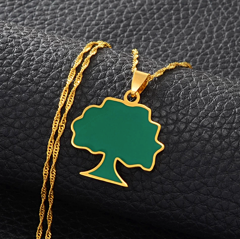 Oromia Odaa tree pendant necklace