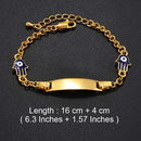 Hamsa & Blue Eye Bracelet