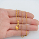 Double Hearts Pendant Necklace