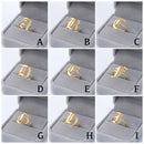 Initial Alphabet Letters Ring