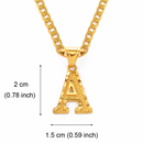 Initial Pendant Necklace