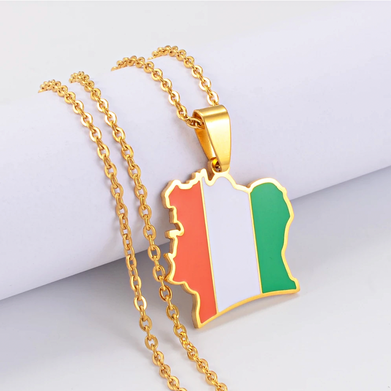 Ivory Coast Pendant Necklace