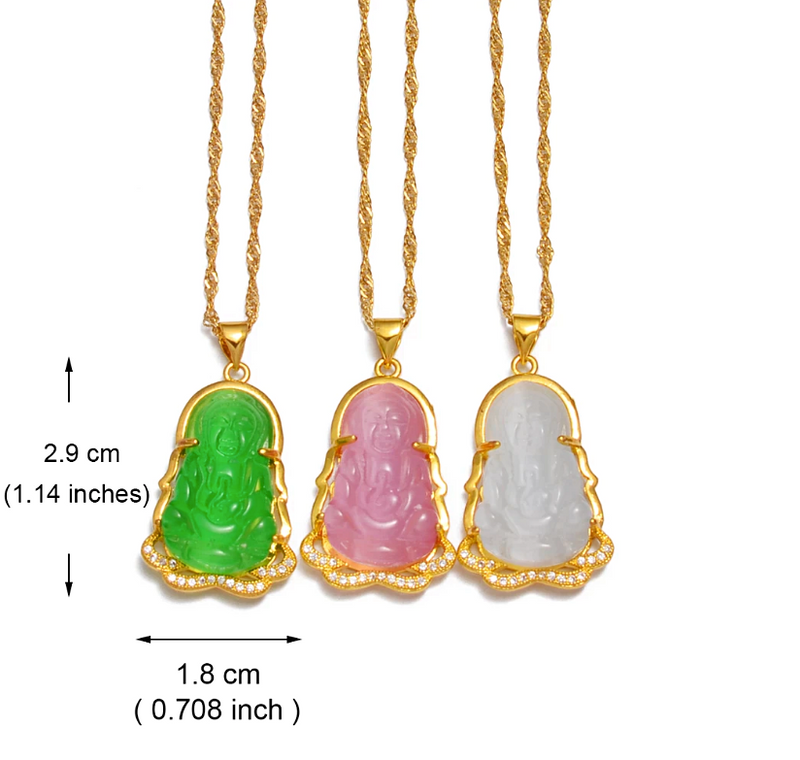 Buddha pendant Necklace