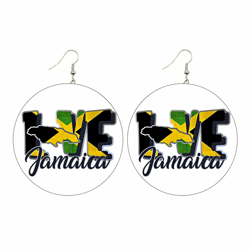 Jamaica love drop Earrings