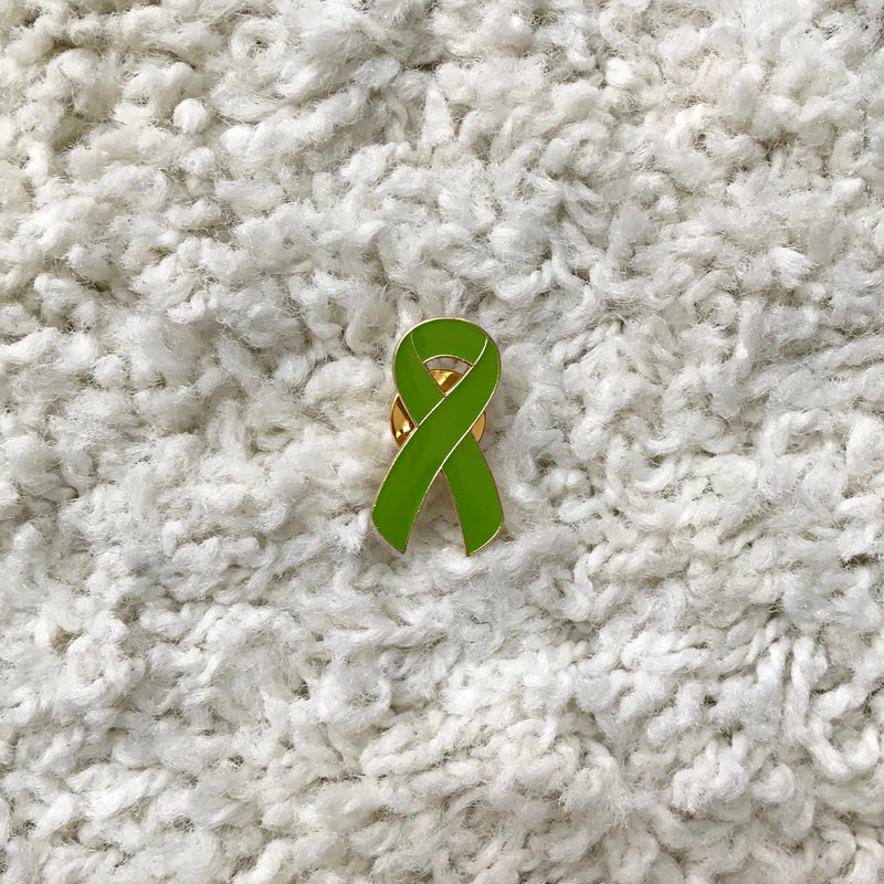 Cancer Awareness Ribbon Lapel Pin