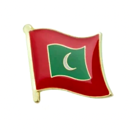 Maldives Flag Lapel Pin