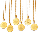 Ghana Flag Emblem Pendant Necklace