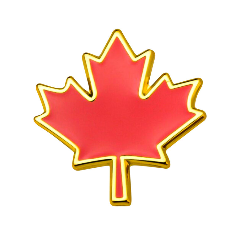 Canadian Marple Leaf Lapel Pin