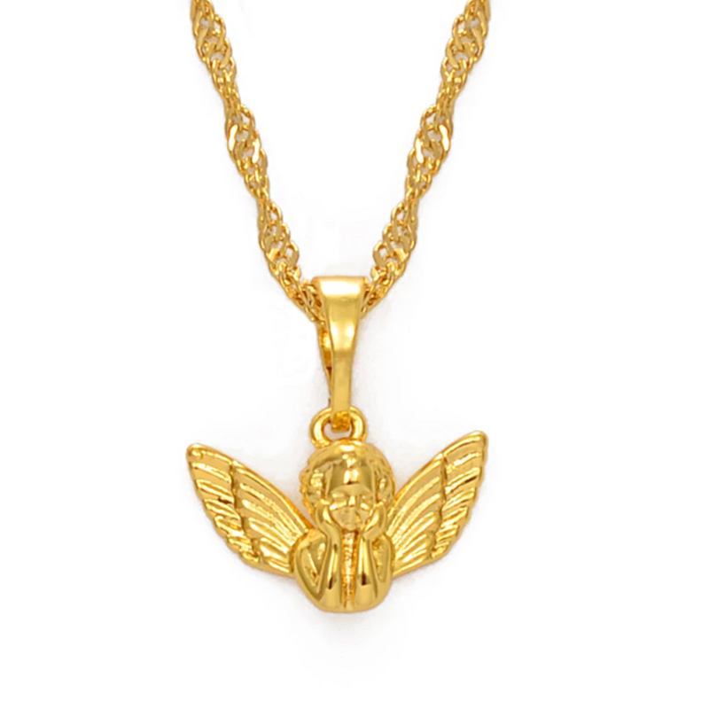 Mini Angel Pendant Necklace