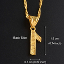 Numbers Pendant Necklace