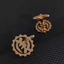 Adinkra Symbols Cufflinks