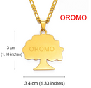 Oromia Odaa Tree Pendant Necklace