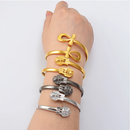 Ankh Cross Egyptian Pharaoh Cuff Bracelet