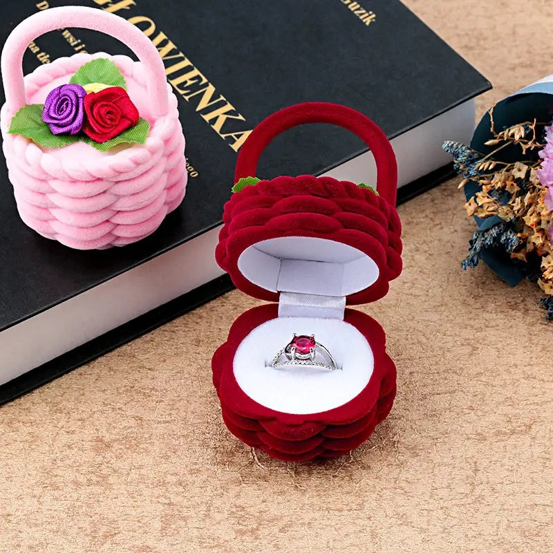Picnic Basket Jewelry Gift Box