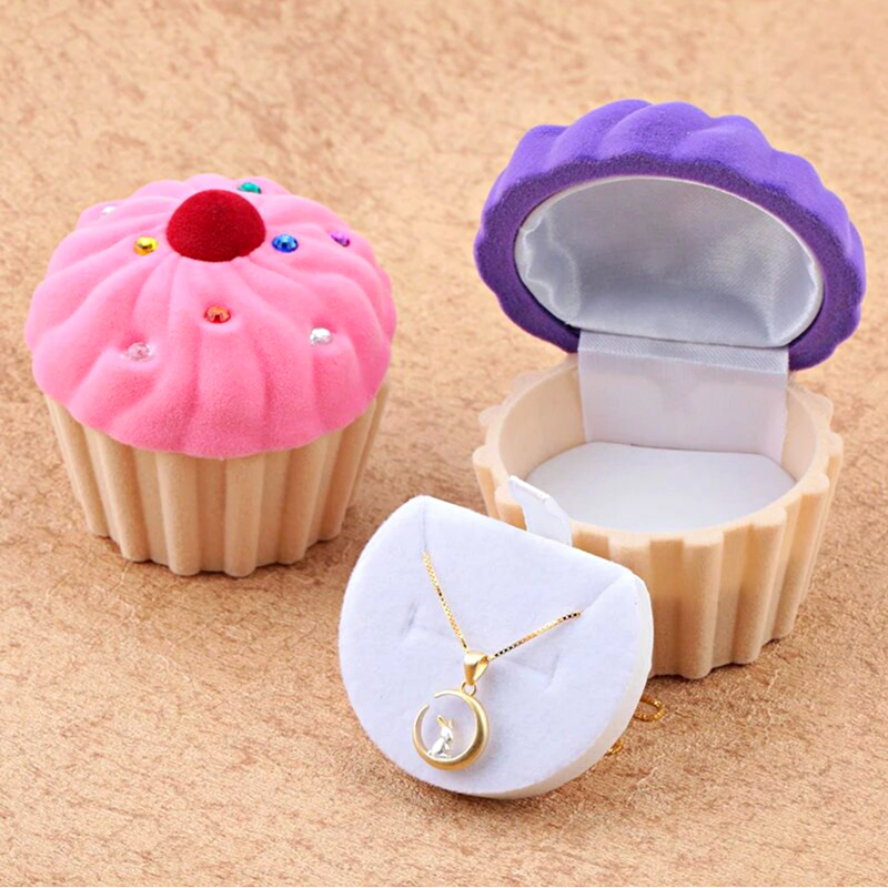 Cupcake Jewelry Gift Box