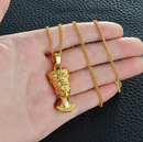 Egyptian Queen Nefertiti Pendant Necklace