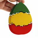 Afro Color Earrings