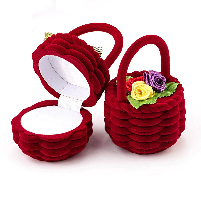 Picnic Basket Jewelry Gift Box
