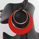 Wooden Hoop Earrings