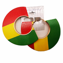 Reggae Afro Color Earrings