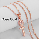 Ankh Cross Egyptian Pendant Necklace