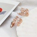 Dwennimmen Adinkra Symbols Cufflinks